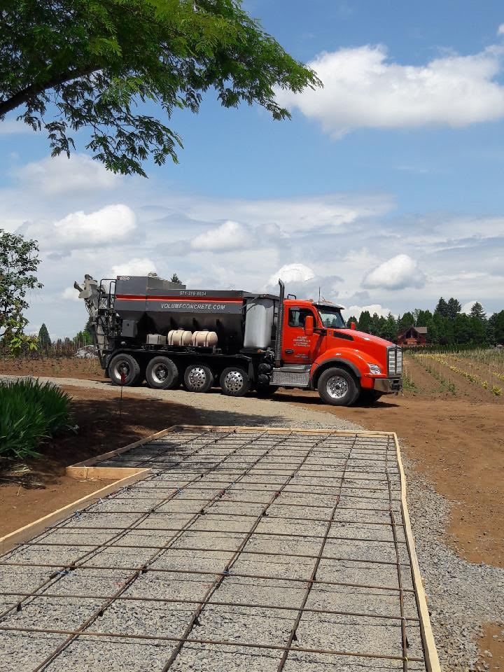 Delivery of the concrete