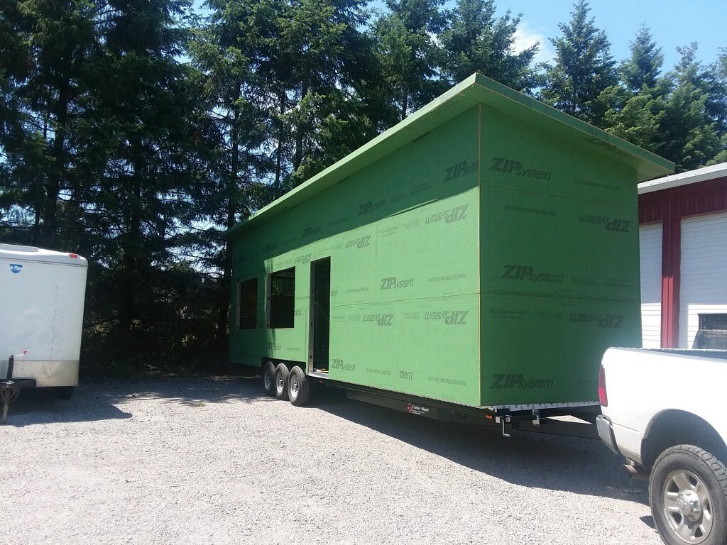 Tiny house pre-delivery